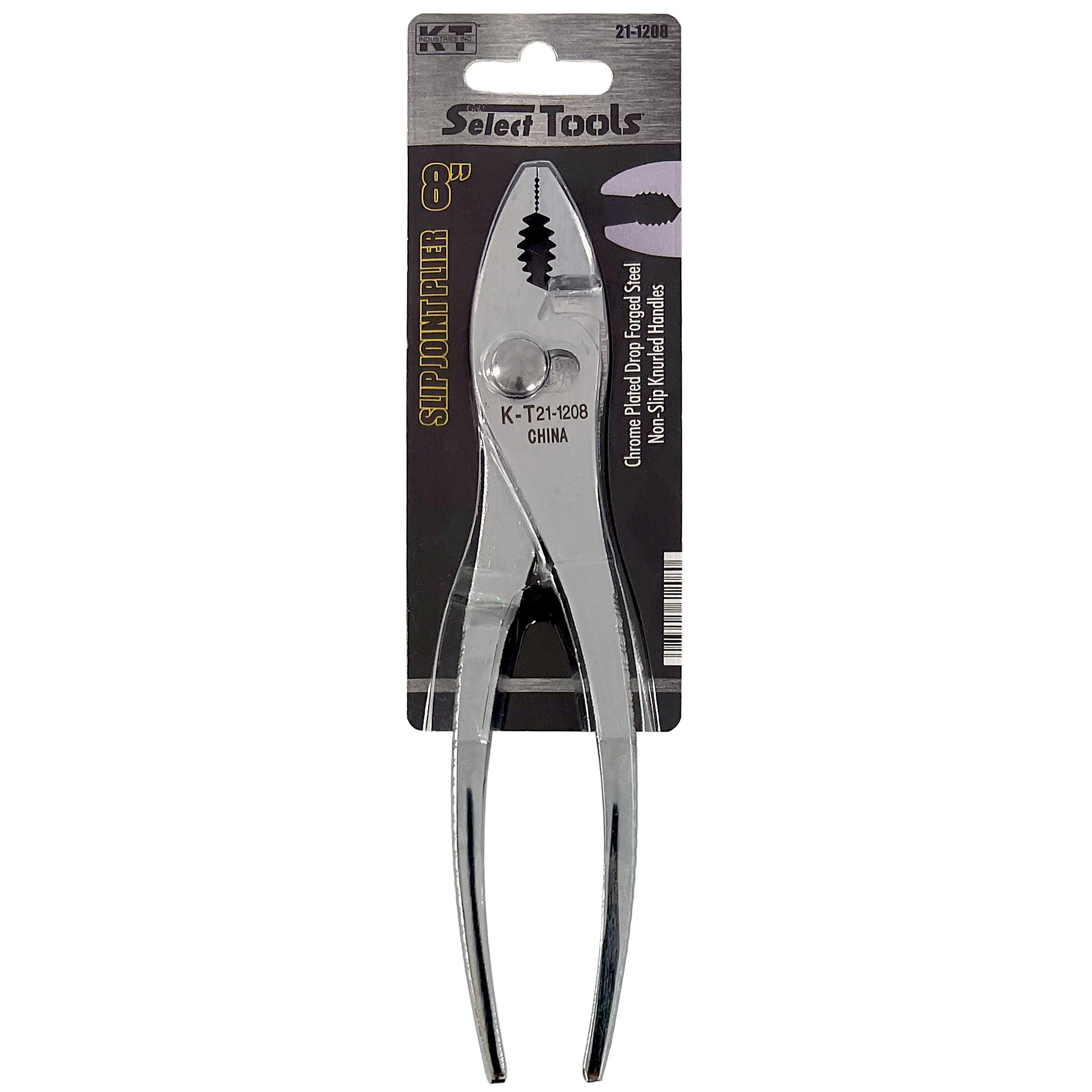 K-T Industries 8" SLIP JOINT PLIER